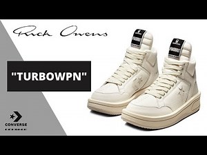 CONVERSE X RICK OWENS DRKSHDW "TURBOWPN" EXPERIENCE