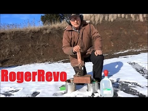 How to shoot out a bullet stuck in the barrel of a firearm. SAFELY