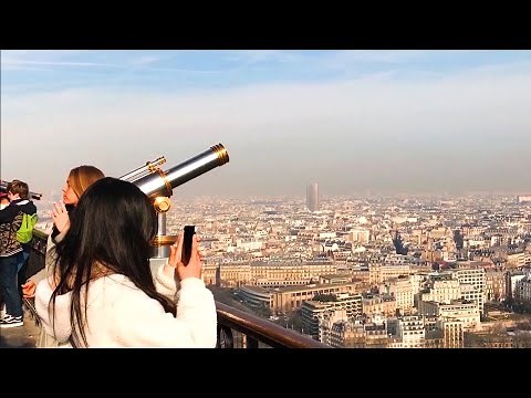 Inside the Eiffel Tower with PARISCityVISION, Paris, France
