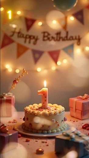 Happy Birthday 1 Year Old 🎂| Short Birthday Song