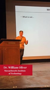 1.1K views | Today we had the pleasure of hosting Dr. William Oliver...