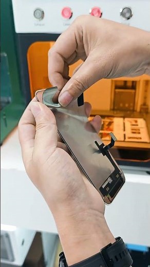 Biting Wire vs. Laser: LCD Separation Made Easy with TBK-958ZU ⚡️ #PhoneRepair #LaserMachine