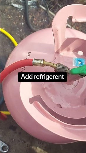 How to check a Air condition refrigerant level using a manifold guage.#airconditioner #hvac 🇱🇷🇱🇷