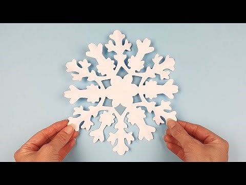Cómo Hacer un Copo de Nieve de Papel | Tutorial Paso a Paso