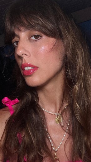 Violette on Instagram: "Skin still salty, cheeks sun-flushed—GRWM in St. Barths using Bisou Blush Marnie and Maryam, plus a swipe of Lip Nectar in Pois de Senteur. Avec amour, Violette"