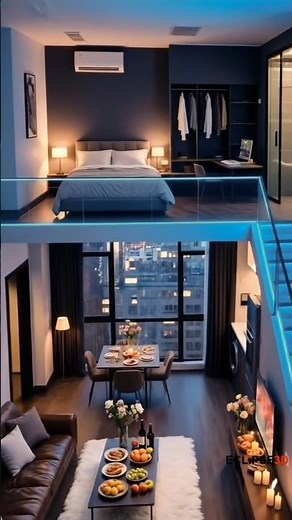 Modern Loft Apartment Tour ✨ | Cozy, Smart & Stylish Living! #LoftApartment #ModernLiving