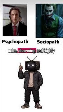 Psychopath vs sociopath what's the difference?