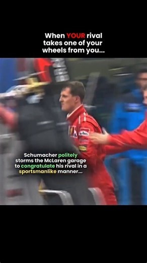 Schumacher's Most ANGRY Moment Ever 😭 Spa 1998 #f1 #formula1 #charlesleclerc #schumacher