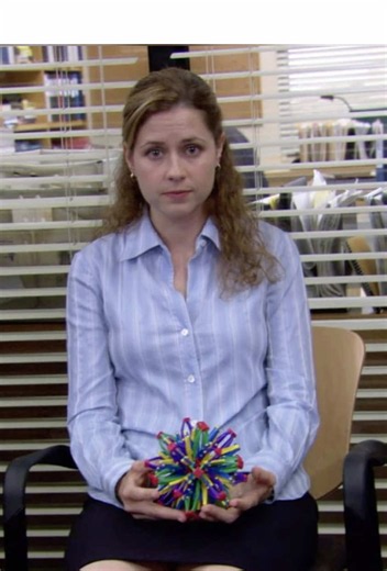 I am her she is me — The Office Pam lip sync video