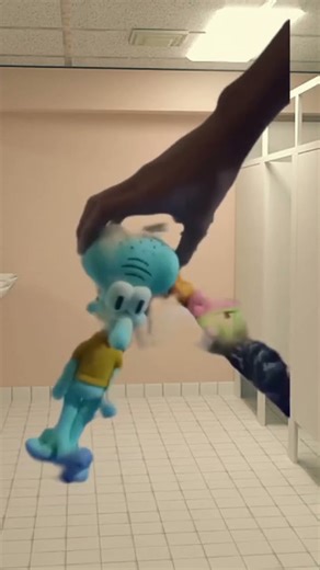 stranger things in the bathroom