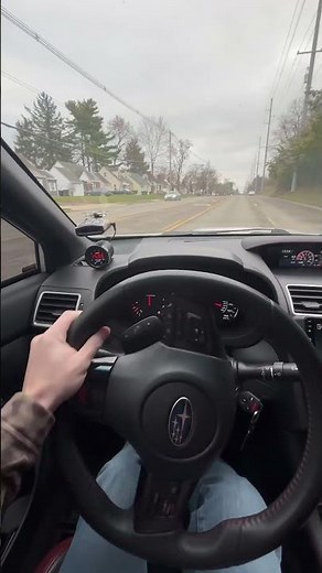 2019 Subaru wrx sti driving video 1-4 gear drive