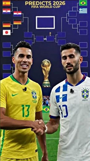 Brazil 🇧🇷 vs Greece 🇬🇷 | Who Will Win? 🏆 FIFA World Cup 2026 Predictions