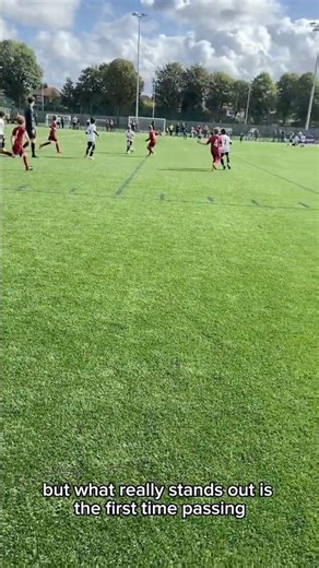 Brilliant One-Touch Passing Leads to a Big Chance | Youth Football Build-Up Play