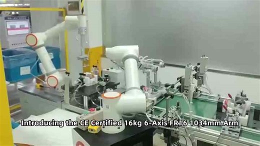 Collaborative Robot Arm Payload 16kg Used in Depalletize Plastic Bottles