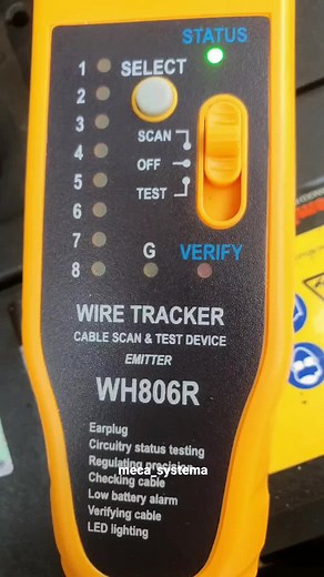 Auto Electrical Cable Scan & Test Device