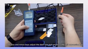 单功能镀层测厚仪CM-8821使用及校准方法