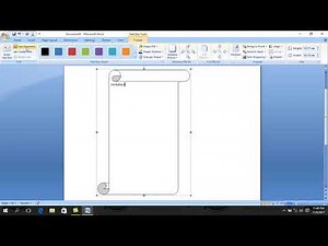 how to make a simple invitation letter use Microsoft Word..