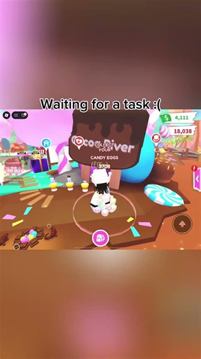 Opening an admin abuse egg! 🥚 💛 #adoptme