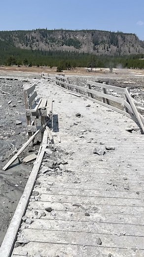 Parts of Yellowstone National Park closed on Tuesday after a hydrothermal explosion sent steam, water and rock an estimated 100 feet in the sky. Photos show the aftermath. | WCVB Channel 5 Boston