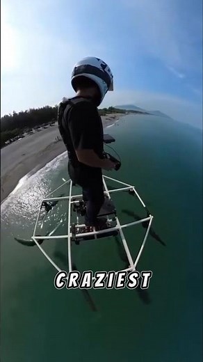 This giant drone is capable of carrying a human and flying!