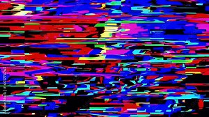 Invoke retro chaos gritty K glitch overlay analog static random colour blocks broken scan lines giving editors authentic VHS deterioration music videos horror teasers nostalgic throwback