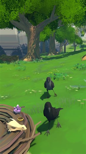 Customize Your Nest in Our Crow Survival Game