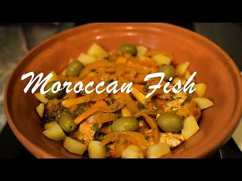 How to make Moroccan fish tagine recipe.