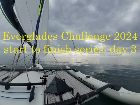 Everglades Challenge 2024 day 3, Boca Grande bridge and pass, speeds over 7knts!
