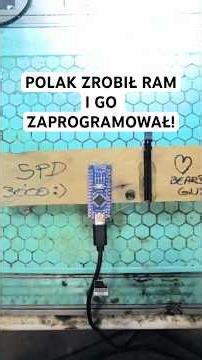 A POLISH MAN MADE DDR5 RAM WITH A PROGRAMMER 🥵 #SHORTS