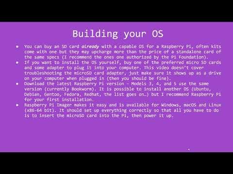 Getting started with the Raspberry Pi