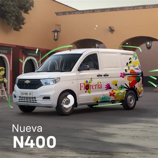 Tu aliado para hacer crecer a tu negocio. Nueva N400 versión cargo o pasajeros, mayor comodidad al volante, 2 airbag frontales y más. Conoce más: https://s.chevy.com/VanN400 | Chevrolet
