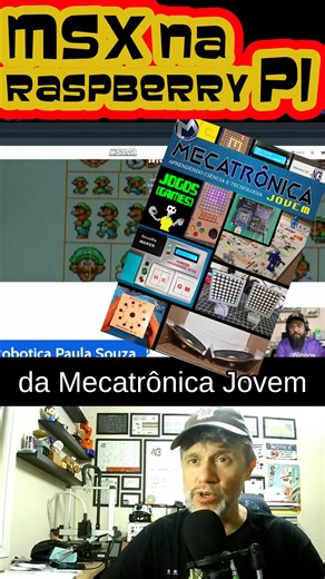 Mecatrônica Jovem on Instagram: "Criando o antigo MSX com a Raspberry PI - https://newtoncbraga.com.br/revista-incb-eletronica.html?view=article&id=18572:mecatronica-jovem&catid=2"