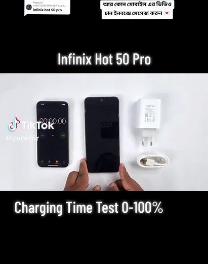 Inifinix Hot 50 Pro Charging Time Test: Complete Review