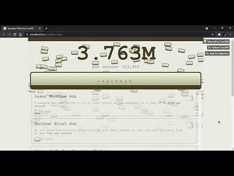 Spacebar Clicker by CrociDB