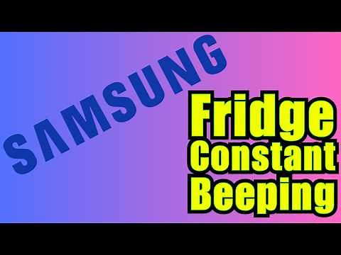 Samsung Fridge Won't Quit Beeping - Cheap and Easy Repair