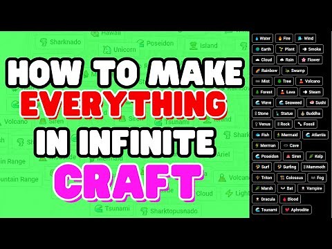 How to Make Everything in Infinite Crafts (Infinite Craft l Infinite Craft Speedrun)