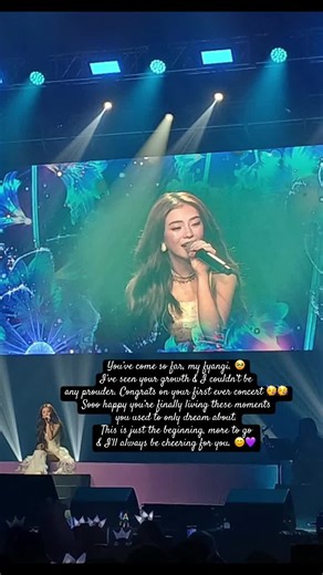 You’ve come so far, my fyangi. I’ve seen your growth and I couldn’t be any prouder. Congrats on your first ever concert — so happy you’re finally living these moments you used to only dream about. This is just the beginning, more to go and I’ll always be cheering for you.💜 @Sofia Smith #fyang #sofiasmith #fyangsmith #foreverfyang #fyangconcert #fyangi #fyp #viral #foryoupage #fyppppppppppppppppppppppp