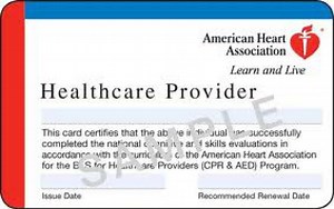 BLS CPR for Healthcare Provides