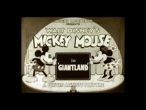 Mickey Mouse – Giantland (1933) – original United Artists titles