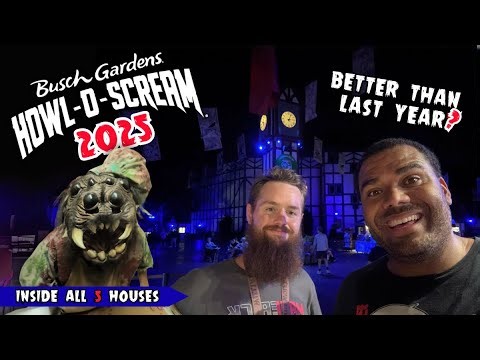 Howl-O-Scream 2025 Walk Through