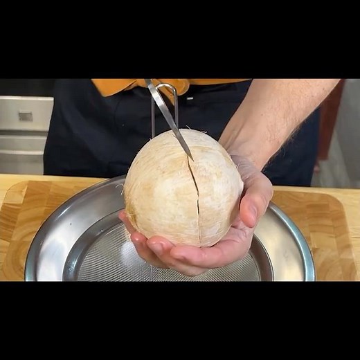 How to Crack Open a Coconut