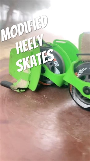 Modified Heely skates#skater #skate