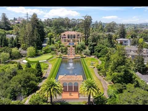 $88M Villa de Verano | Hillsborough, CA 12-Acre Estate | Golden Gate Sotheby's International Realty