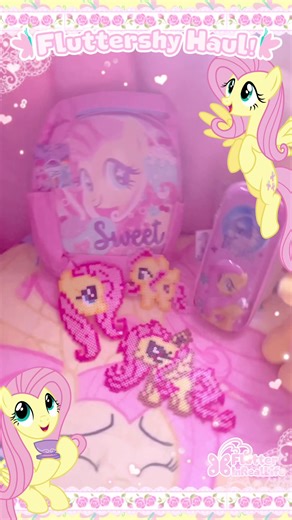 Pink-themed Fluttershy Merch Collection Haul