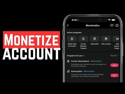 How To Monetize Your TikTok Account - Full Guide
