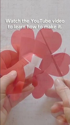 Let's make a camellia flower decoration with origami! #Handmade
