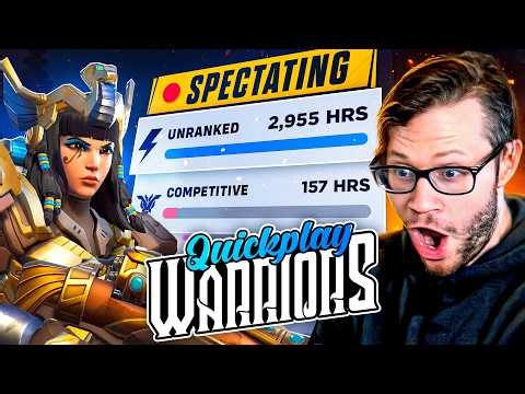 Trying To Guess The Rank Of Overwatch Quickplay Warriors #7