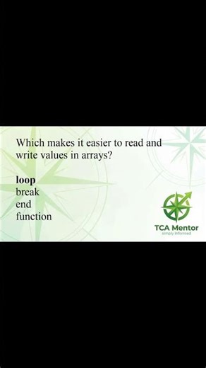 Which makes it easier to read and write values in arrays