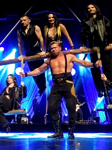 Show must go on! #circus #strongman #show #fitness #art