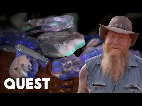 The Bushmen Risk Everything Drilling A Brand New Underground Opal Mine | Outback Opal Hunters